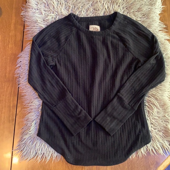 $111 CHASER Bundle Waffle Knit L/S Button Cuffs Size S Lavender, Stone, Black - Picture 5 of 8